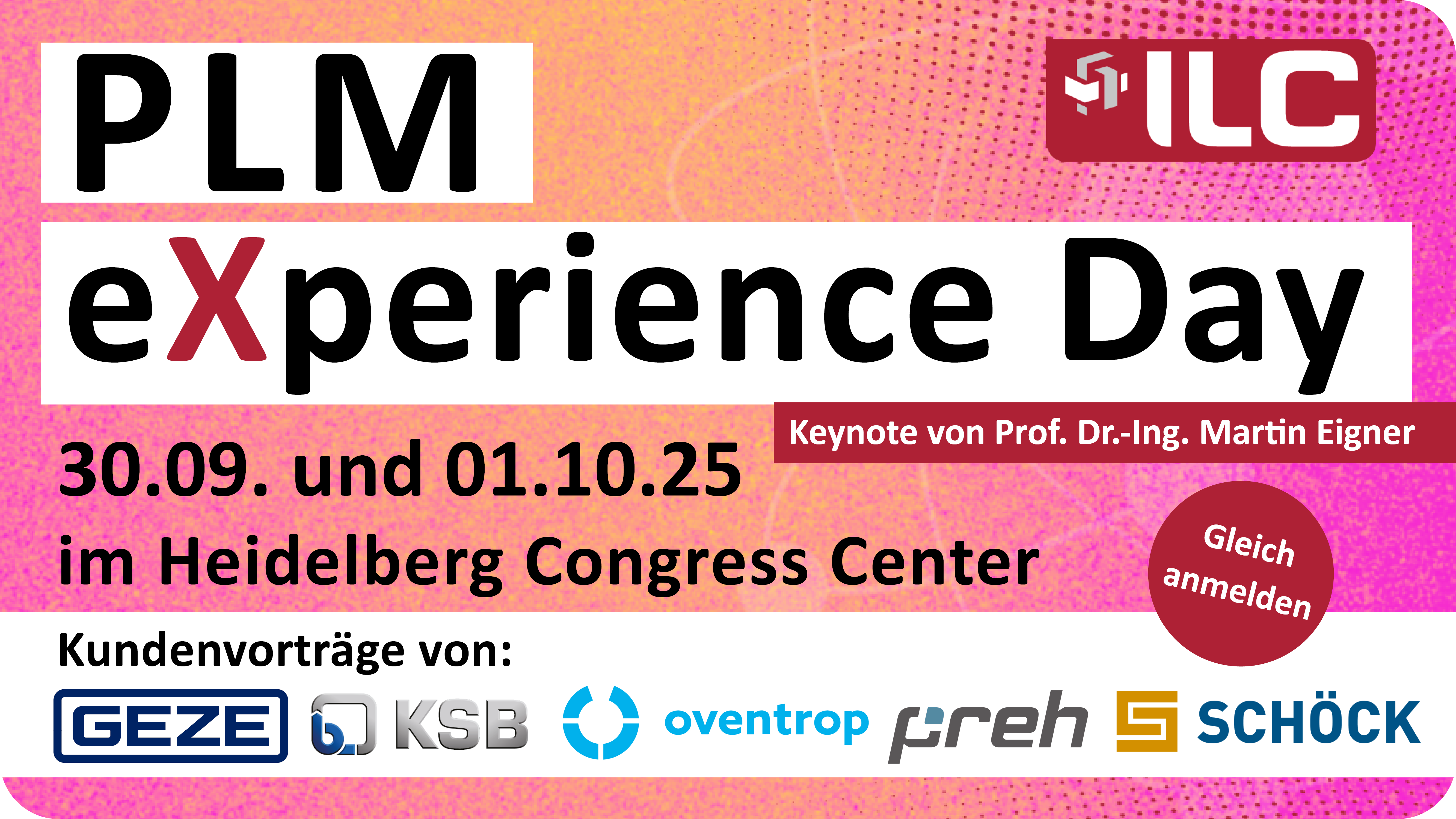 ILC Kundentag – PLM eXperience Day 2025