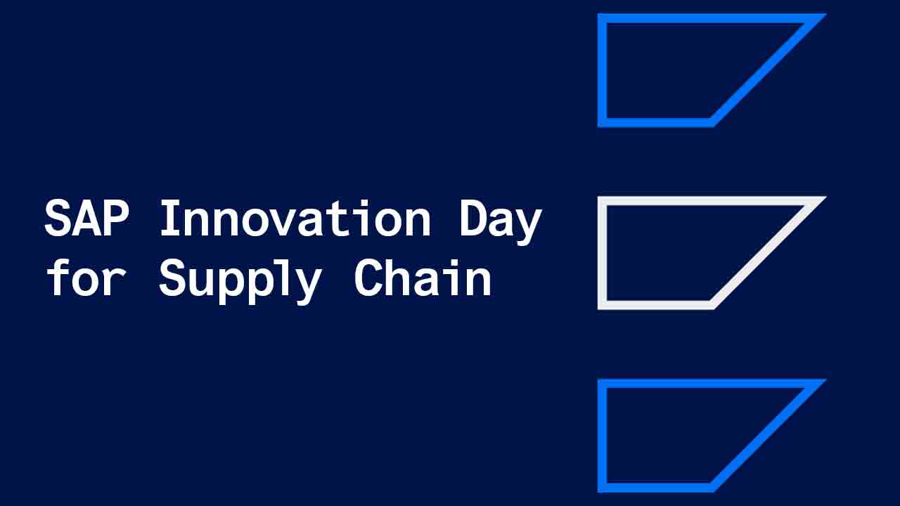 SAP Innovation Day for Supply Chain 2025 SAP Innovation Day for Supply Chain 2025
