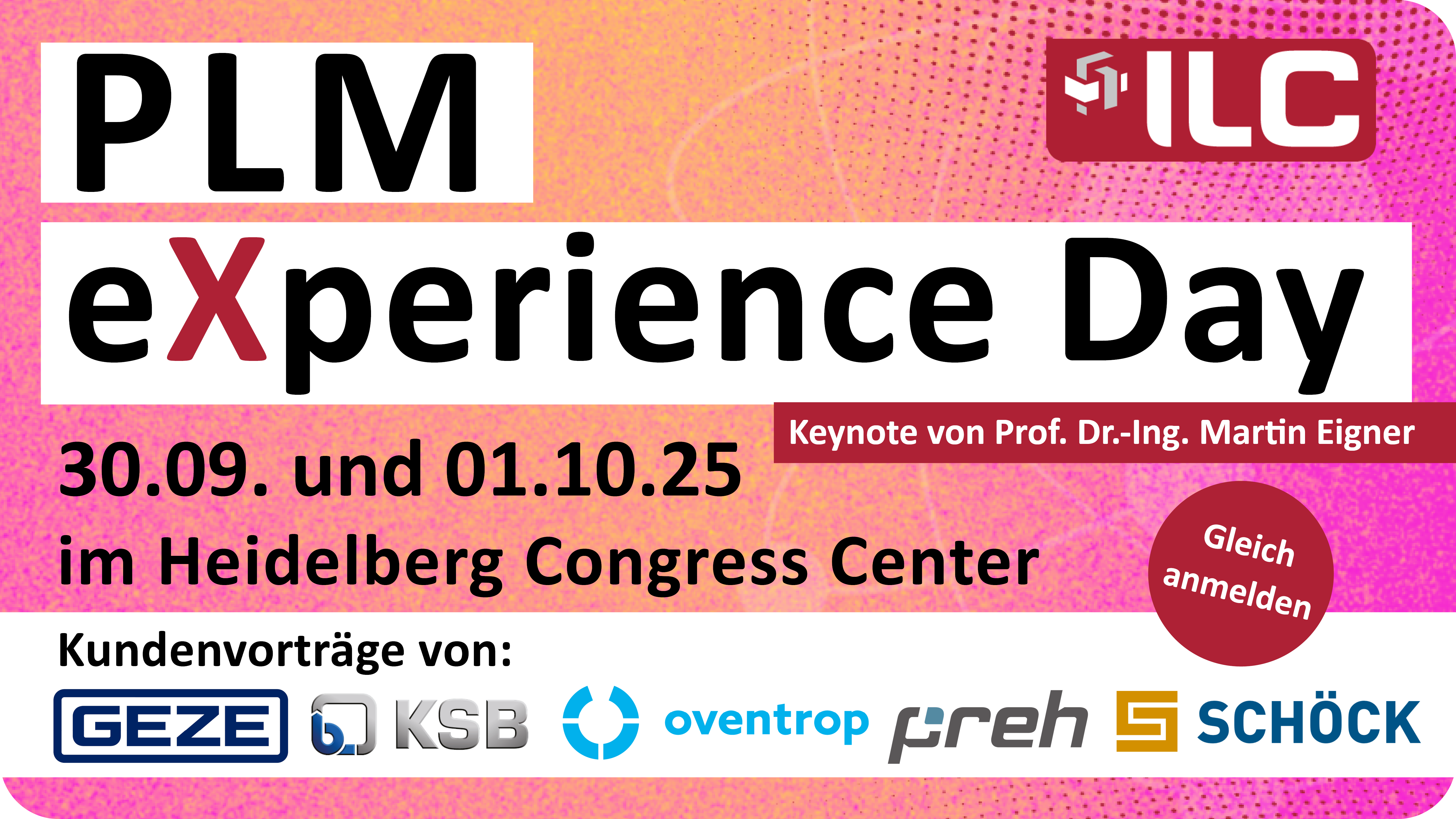 ILC Kundentag – PLM eXperience Day 2025