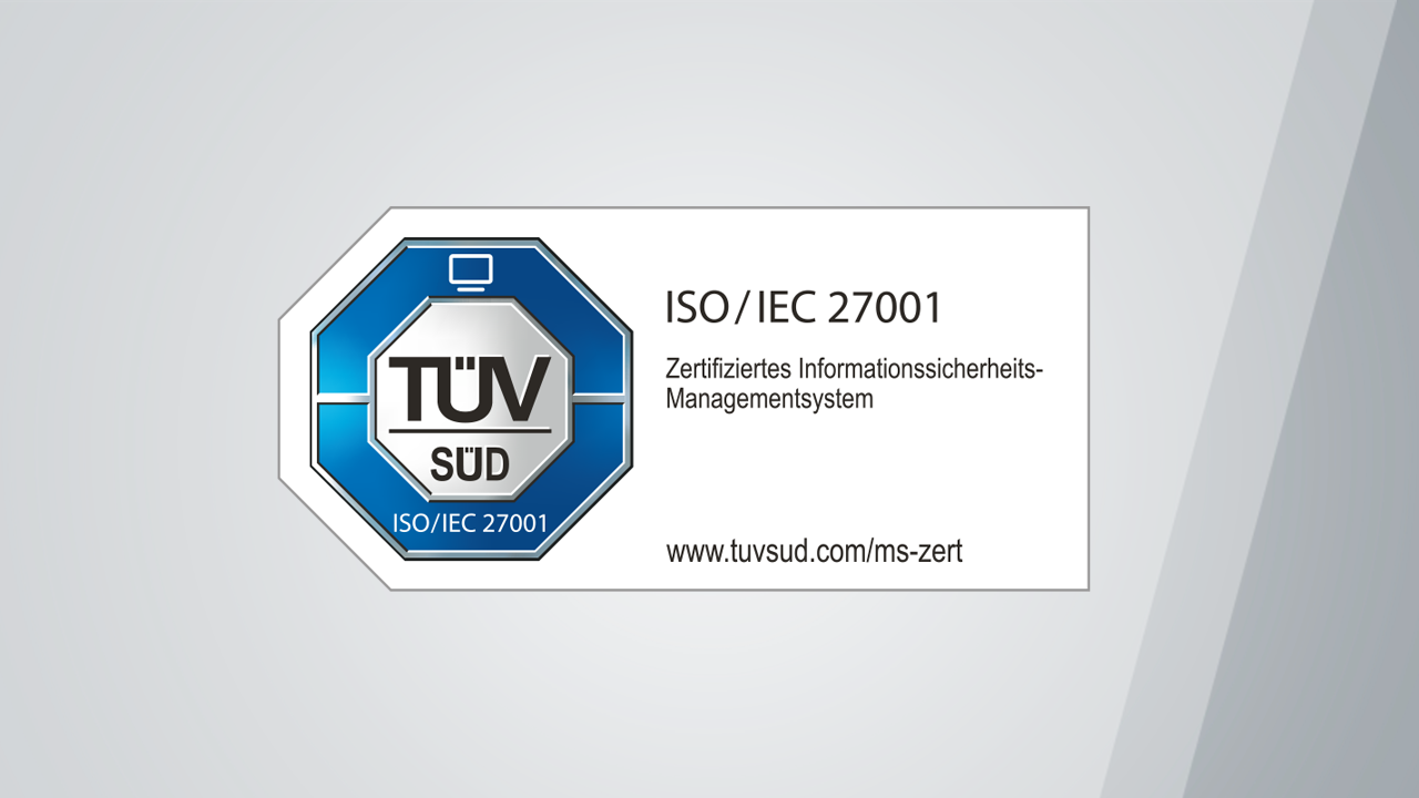 DSC Software AG successfully certified for DIN EN ISO 27001