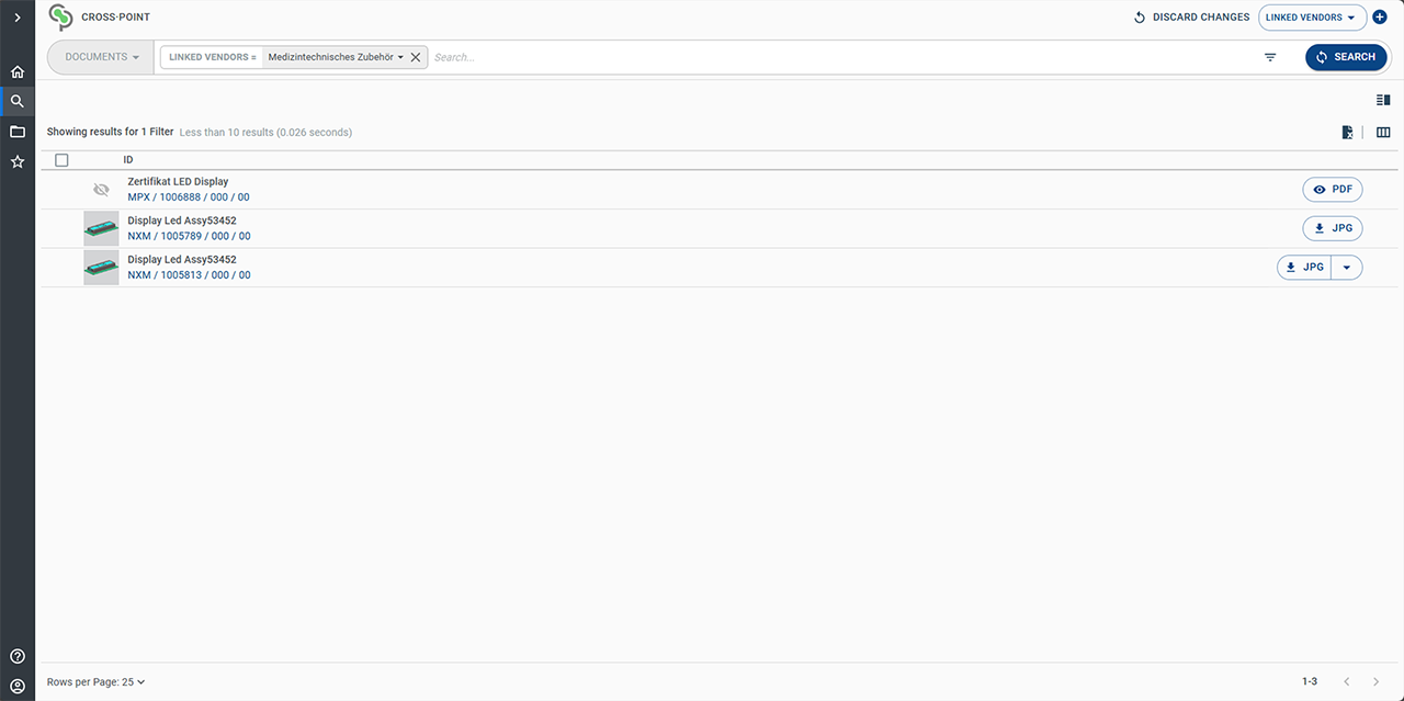 Search results