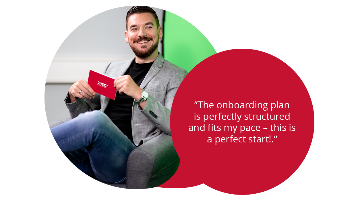 Experience report from a jung talent at DSC