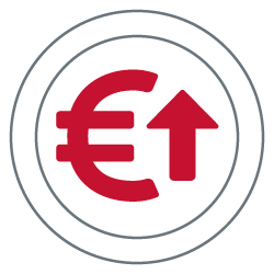 Icon for Salary above average