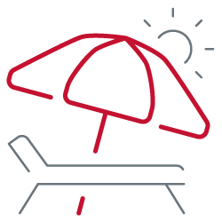 Icon for 30 vacation days