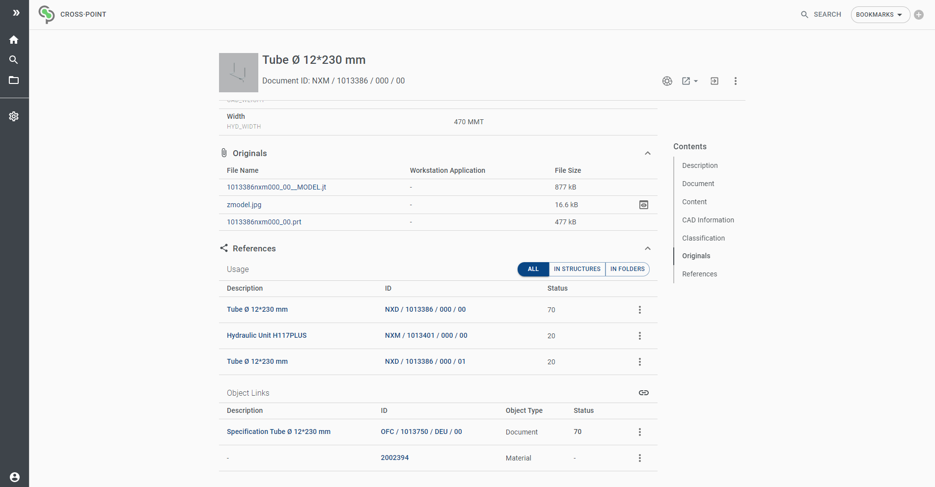 Workbench document