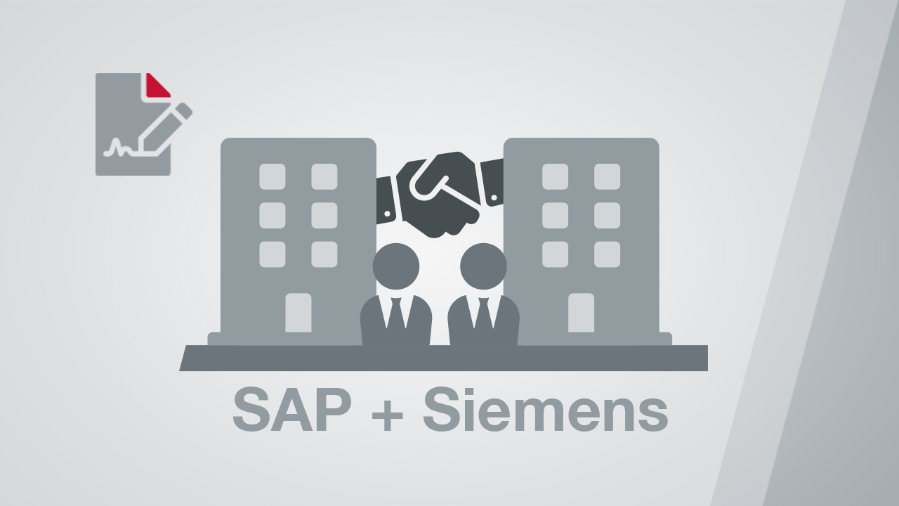 Strategic Partnership of SAP SE and Siemens AG in the Field of Industrial Transformation